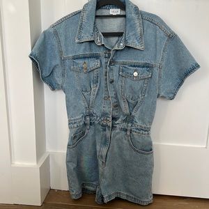 Le Lis denim romper